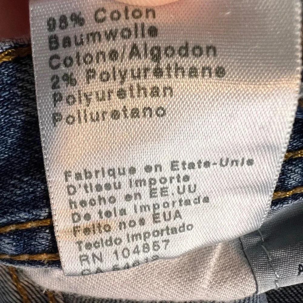 AG Adriano Goldschmied AG-ed Denim Straight Jeans Blue 1174CAL-10Y-TBS 31x28
